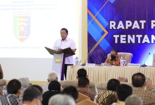 Gubernur Lampung Membuka Rapat Pembahasan Pedoman Penyusunan APBD