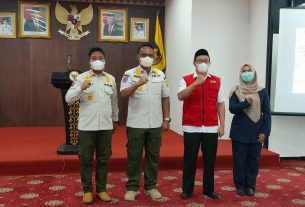 HUT Pol PP dan Linmas ikut baksos Donor Darah