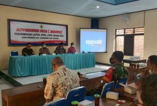 Hadiri Musdes, Babinsa Pengkol dukung Program Desa Binaan
