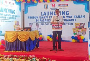 Indomaret Siap Gerai Khusus Pasarkan Produk UMKM Way Kanan