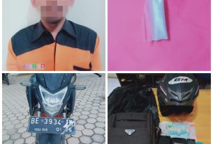 Kedapatan bawa Narkoba, Warga Lamteng ditangkap Polisi