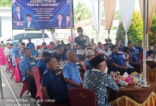 Ketua DPD Partai Demokrat Provinsi Lampung Sambangi Way Kanan