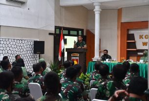 Kunjungan Kerja Perdana Kolonel Inf Achiruddin Ke Kodim 0728/Wonogiri