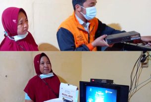 PT Pos Indonesia Distribusikan STB di Lampung, Kecamatan Tanjung Senang Dapatkan 42 Unit