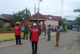 Anggota Koramil 410-01/Panjang Siapkan Kampung Pancasila Diwilayah Binaan