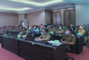 Pemda Lamsel bersama Ombudsman Gelar Rapat