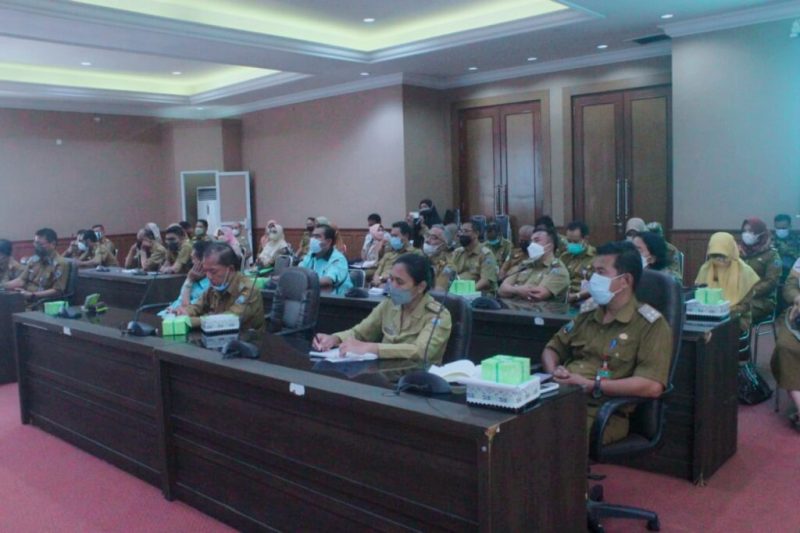 Pemda Lamsel bersama Ombudsman Gelar Rapat