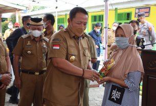Pemprov Lampung Gelar Operasi Pasar di Kabupaten Lampung Timur, Distribusikan 6000 liter Minyak Goreng