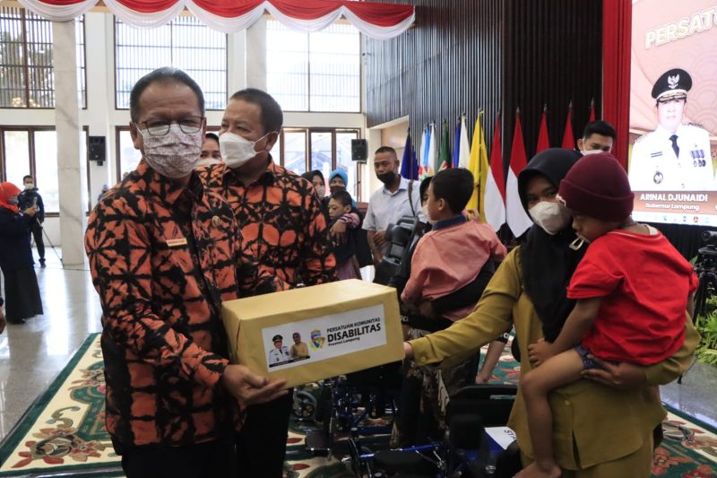 Gubernur Lampung Berkomitmen Penuhi Hak-hak Penyandang Disabilitas