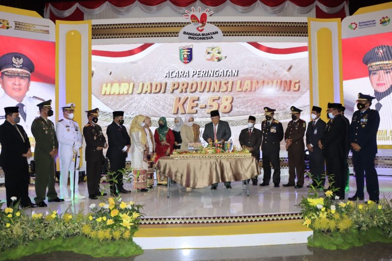 Peringati HUT Ke-58 Provinsi Lampung, Gubernur Arinal Paparkan Berbagai Capaian Pembangunan