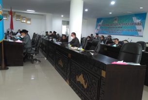 Persetujuan Ranperda Usul Kepala Daerah Kabupaten Pesisir Barat Tahun 2022