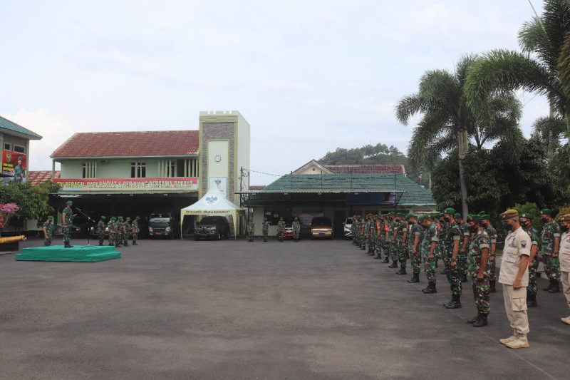 Pimpin Tradisi Korp Raport, Dandim Faisol Ingatkan Personel TNI Harus Siap Tugas Dimana Saja