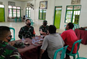 Koramil 06/Purbolinggo Sosialisasikan Pembentukan Kampung Pancasila Di Desa Taman Cari