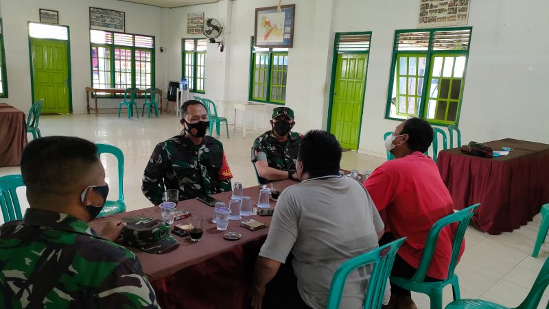 Koramil 06/Purbolinggo Sosialisasikan Pembentukan Kampung Pancasila Di Desa Taman Cari