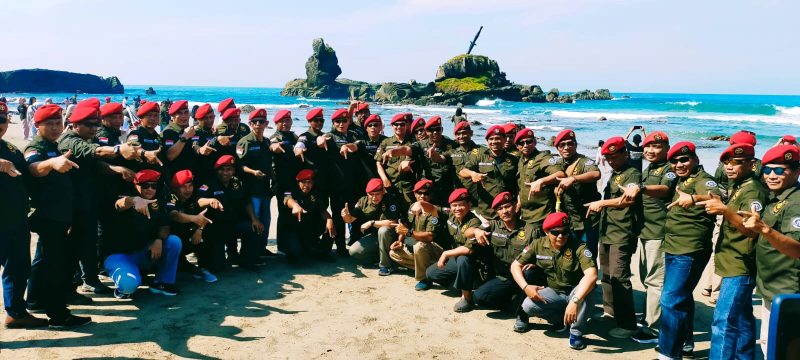 Ratusan Komando Angkatan 70 Kita, Serbu Pantai Permisan Nusakambangan