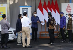 Resmikan SPKLU Ultra Fast Charging Pertama di RI, Presiden Jokowi: Apresiasi Kesiapan PLN Dukung KTT G20