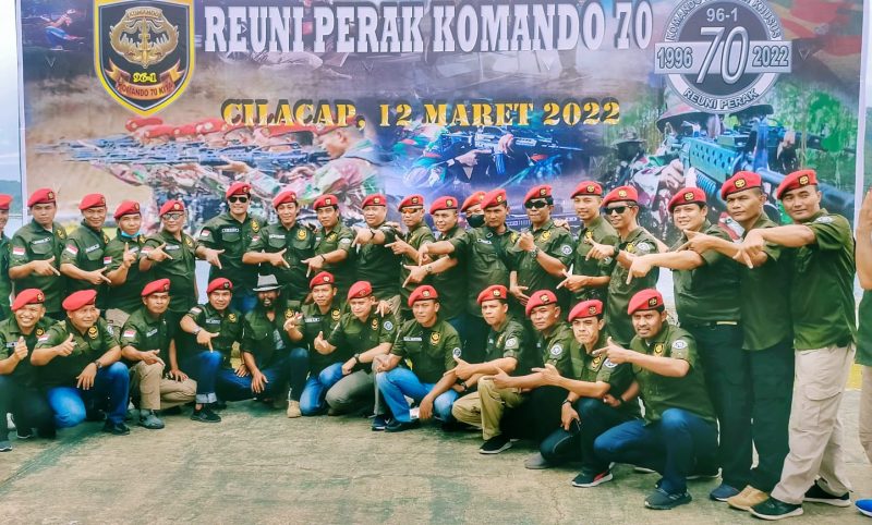 Reuni Perak Komando Angkatan 70 Kita