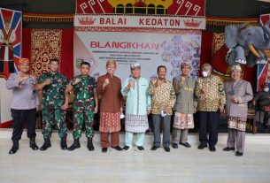 Sambut Bulan Ramadhan, Pemprov Lampung dan DPP Lampung Sai Gelar Tradisi Blangikhan