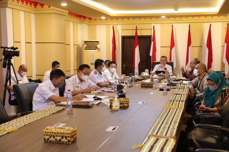 Sekdaprov Fahrizal Pimpin Rakor Program Pemberantasan Korupsi