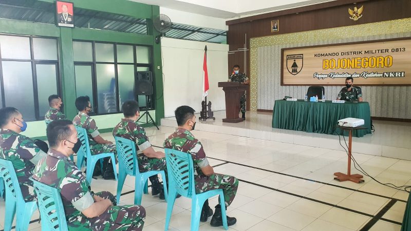 Tim Aspuantap Pusterad kunjungi Kodim 0813 Bojonegoro