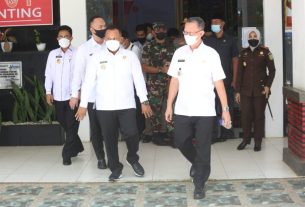 Fahrizal Mengunjungi Sekretariat Swasembada Gizi Lampung Selatan