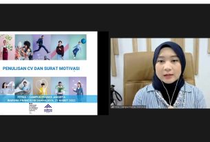 Warung Prancis Kampus The Best di Indonesia Gelar Webinar Pembuatan CV dan Surat Motivasi