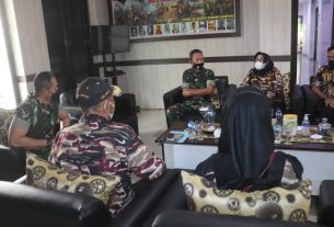Dandim 0410/KBL Terima Audiensi Ketua FKPPI Bandar Lampung
