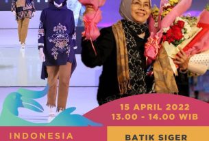 Batik Siger Una-Pelantikan APPMI Lampung di Indonesia Fashion Week 2022, 13-17 April