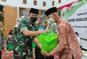 Bersama Forkopimda, Dandim Bojonegoro Safari Ramadan di Ngaglik Kasiman