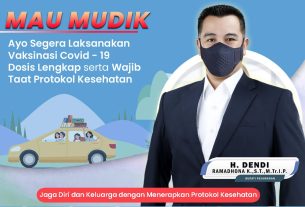 Imbau Dendi Ramadhona kepada Pemudik