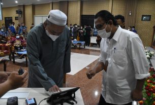 E-Voting Program Smart Village Dinas PMDT Provinsi Lampung – IIB Darmajaya Diujicobakan, ini Kata Rektor