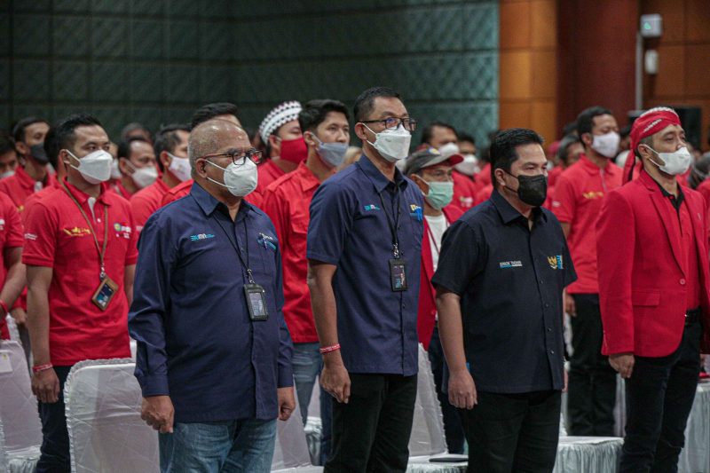 Erick Thohir: Milenial dan Serikat Pekerja Ujung Tombak Transformasi PLN