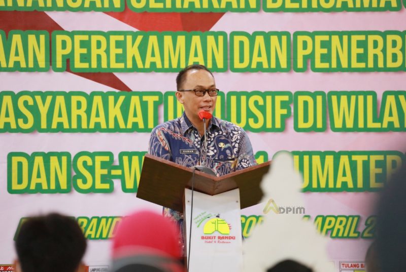 Gubernur Arinal Ajak Semua Pihak Berikan Perhatian Maksimal kepada Penyandang Disabilitas