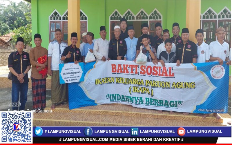 IKAPA Lampura gelar Baksos Di kampung Halaman