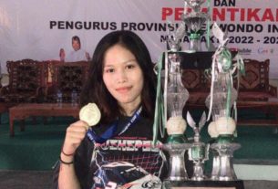 Mahasiswi Prodi Akuntansi Kampus The Best ini Juara Taekwondo Tingkat Provinsi