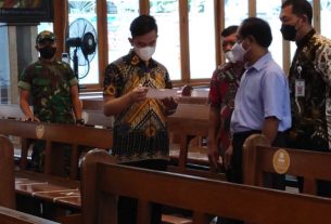 Pastikan Aman Saat Peringati Paskah, Forkopimda Surakarta Tinjau Gereja