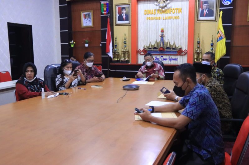 "Pemprov Lampung Ikuti Rapat Persiapan Acara Puncak Hari Otonomi Daerah ke - XXVI Tahun 2022"