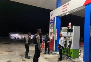 Polres Tulang Bawang Gelar Patroli Samapta Ramadan 1443 H, Ini Tujuannya