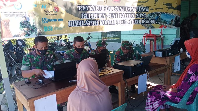 Posramil 05/PC Salurkan Bantuan Tunai Kepada 497 Pedagang Kali Lima dan Warung - Warung Kecil