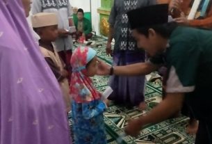 Safari Ramadhan Pengurus NU Bandar Abung Santuni Anak Yatim