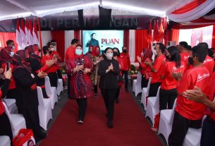 Semangati Kader PDIP Jateng Sambut Pemilu 2024, Puan: Jangan Terganggu Calon Ini Itu!