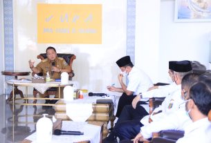 Siapkan Haji 2022, Gubernur Lampung Terima Audiensi Plt. Kakanwil Kemenag Lampung