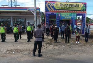 TNI-Polri Laksanakan PAM Siaga Idul Fitri 2022 di Lamtim