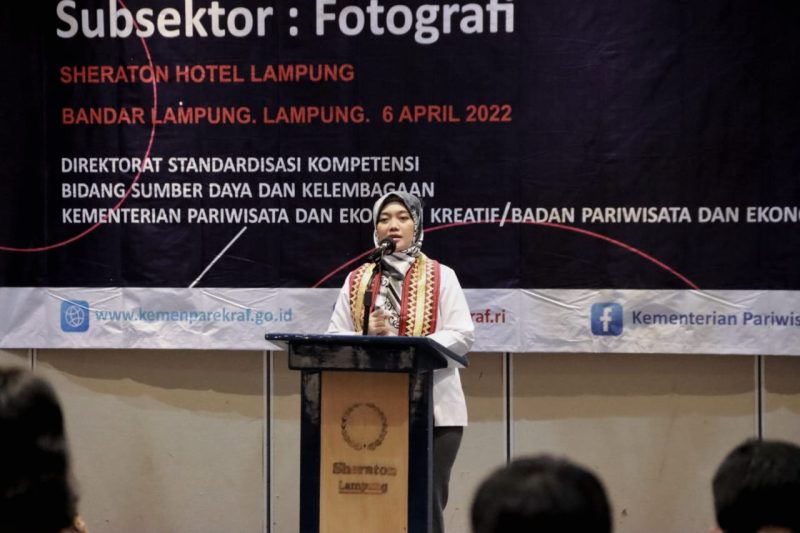 Wakil Gubernur Lampung Buka Acara Sertifikasi Kompetensi Profesi Fotografi