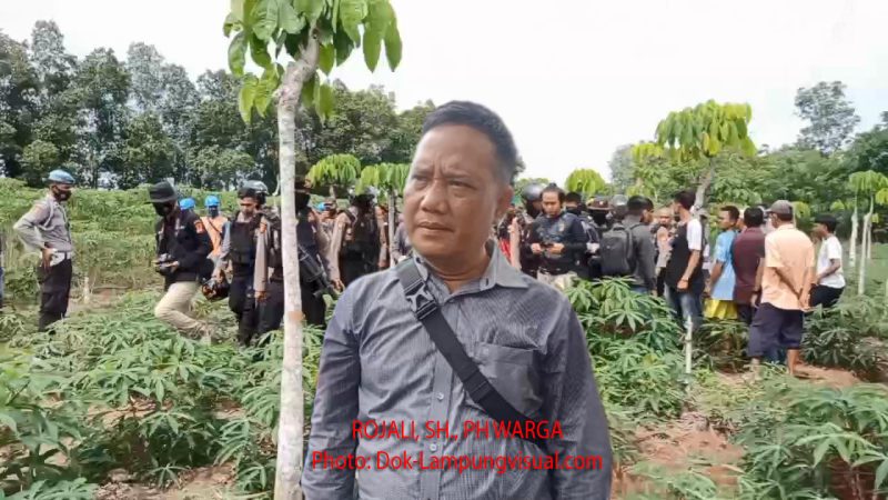 Warga Empat Desa Kecamatan Abung Surakarta Siapkan Laporan Ke Polres