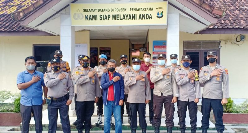 Wakapolda Lampung Kunjungi Tiga Polsek di Wilayah Hukum Polres Tulang Bawang
