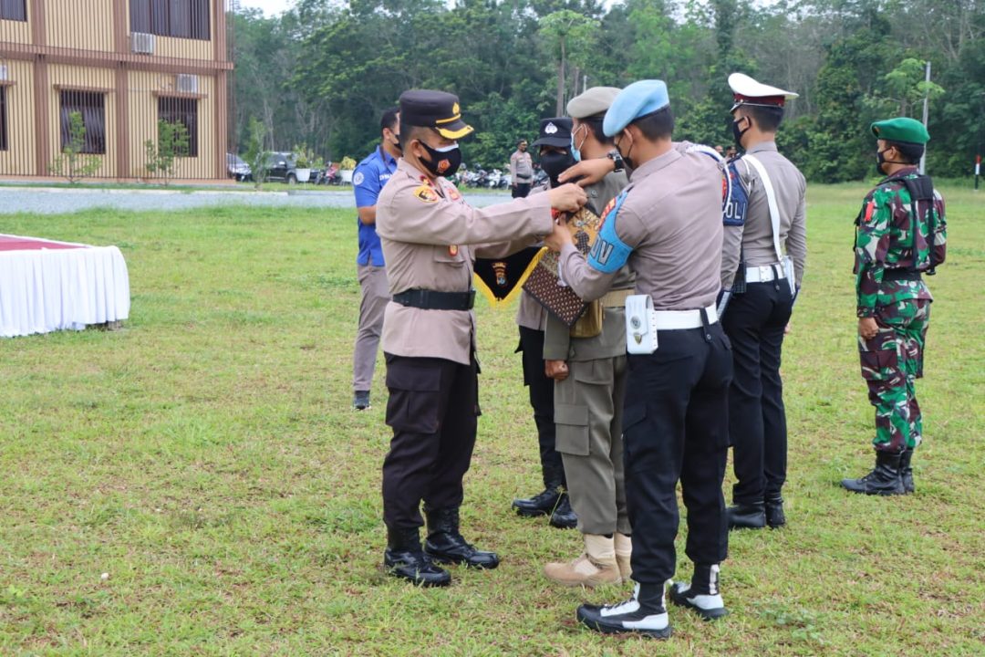 Waka Polres Tubaba Pimpin Apel Gelar Pasukan Operasi Ketupat 2022