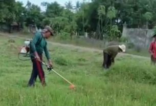 Lestarikan Budaya Gotong Royong Warga Abung Surakarta Bersihkan Lingkungan