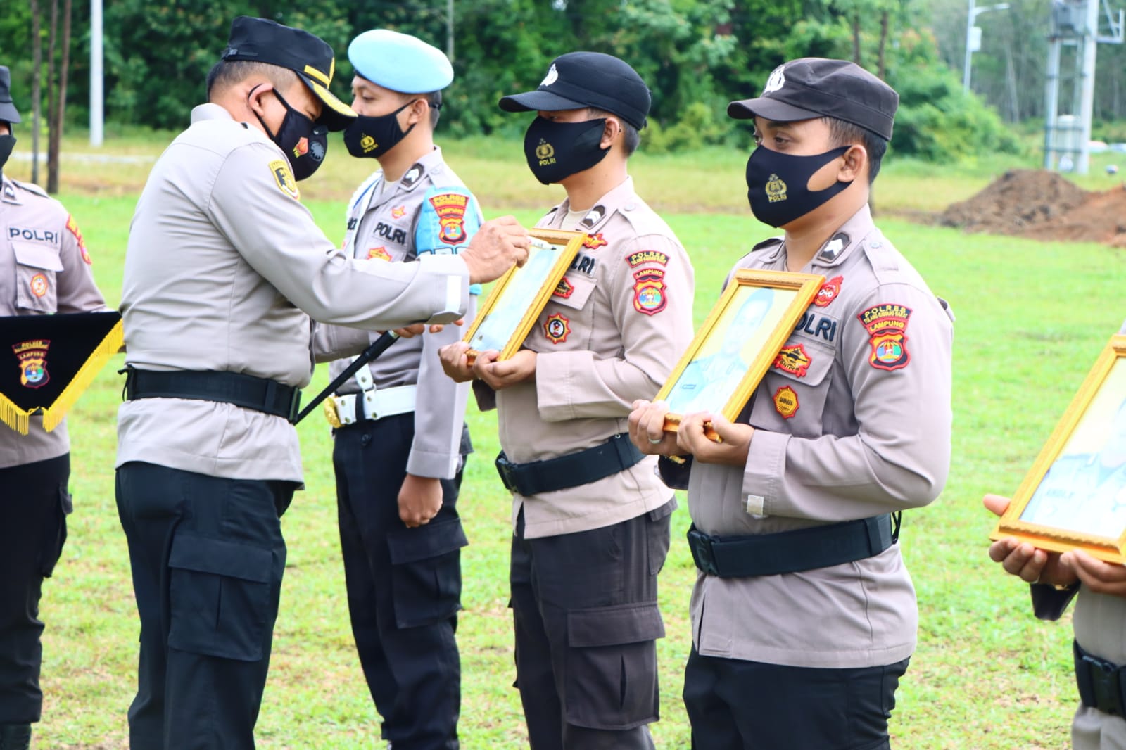 3 Anggota Polres Tubaba Dipecat Tidak Hormat, Terlibat Narkoba dan disersi.