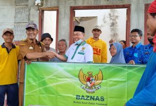 Terima Bantuan Kepalo Tiyuh Dayasakti Ucapkan Terimakasih